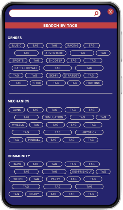 Third image of the high fidelity designs.