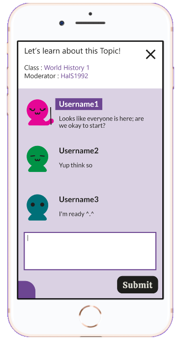 Fourth image of the high fidelity designs.